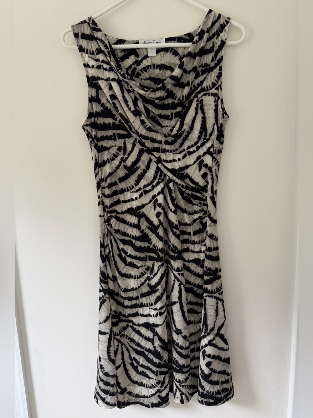 Kenneth Cole Cowl Neck Sleeveless Dress